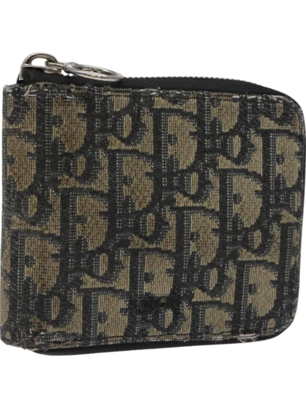 Christian Dior Trotter Canvas Wallet Navy